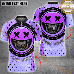 Maxcorners Darts Smile Rebellion Multicolor Options Personalized Name, Team Name 3D Shirt