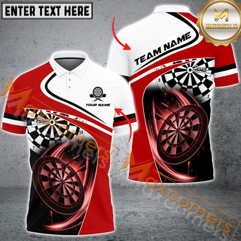 Maxcorners Darts Personalized Polo M1