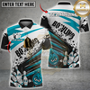 Maxcorners Bowling Funny Cartoon Graffiti Multicolor Customized Name, Team Name 3D Shirts