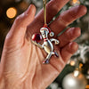 Maxcorners Custom Name Bowling Ornament, Bowling Lover Christmas Gift 2D Flat LM2211