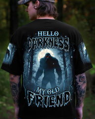 Maxcorners Hello Darkness My Old Friend Bigfoot All Over Print LM1601