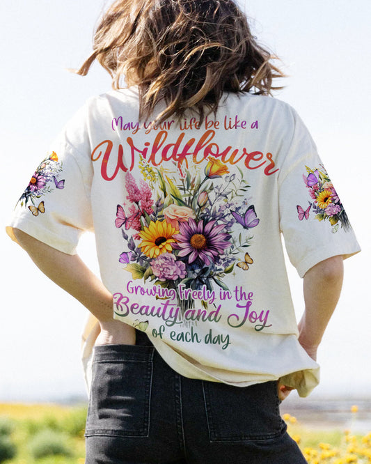 Maxcorners May Your Life Be Like A Wildflower All Over Print LM2101