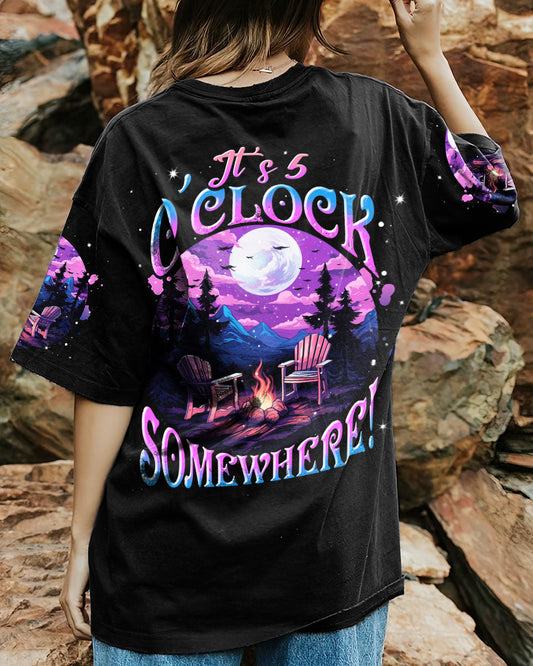 Maxcorners It's 5 O'clock Somewhere Mountain All Over Print -Tlnt1809231 LM2101
