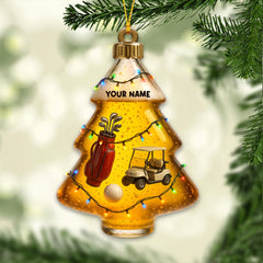 Maxcorners Red Bowling Balls Personalized Christmas Ornament, Gift For Bowling Club Members MT1611