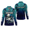 Maxcorners Bass Fishing UPF Shirts, Long Sleeve Sun Shirt, Camo Long Sleeve Shirt, Fishing Shirts For Men