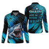 Maxcorners Shark Fishing UPF Shirts, Shark Mode On Born To Hunt, Funny Fishing Shirt, Gift For Fisherman