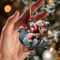 Maxcorners Custom Name Postman Ornament, Postman Christmas Gift 2D Flat LM2111