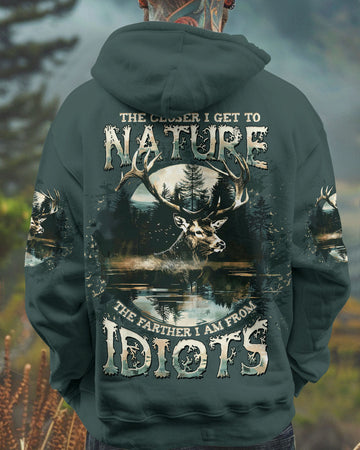 Maxcorners The Closer I Get To Nature Deer Hunting All Over Print - Tltw1211243 LM2101