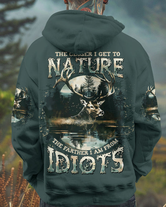 Maxcorners The Closer I Get To Nature Deer Hunting All Over Print - Tltw1211243 LM2101
