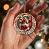 Maxcorners Custom Name Boxing Ornament, Christmas Gift for Boxing Lover 2D Flat LM2211