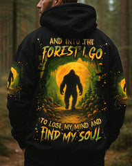 Maxcorners And Into The Forest I Go Bigfoot All Over Print LM1601