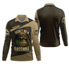 Maxcorners Don't Be A Basshole Men's Fishing Shirt, Mahi Fishing Shirt, UPF Fishing Shirt
