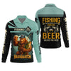 Maxcorners Fishing Solves Most Of My Problems Beer Solves The Rest SPF Shirt, Funny Fishing Shirt, Fishing Shirts For Men