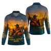 Maxcorners Don't Bobber Me Fishing Shirt, Bigfoot Fishing Shirt, SPF Long Sleeve Shirts, Presents For Fishermen