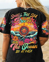 Maxcorners Smell The Sea Feel The Breeze Compass All Over Print LM2101