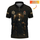Custom Poker Shirt, ACE Shirt, Grim Reaper Poker Shirts For Men, Casino Shirt, Gift for Poker Players