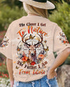 Maxcorners The Closer I Get To Nature Deer Compass All Over Print LM2101