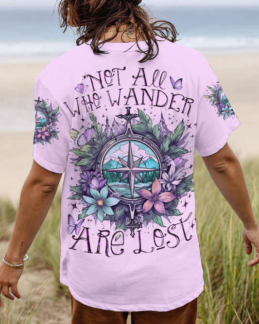 Maxcorners Not All Who Wander Are Lost All Over Print LM2101