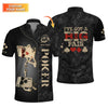 Maxcorners I've Got a Big Pair Custom Name Poker Shirt, Men's Poker Polos, Funny Poker Shirt LM1009