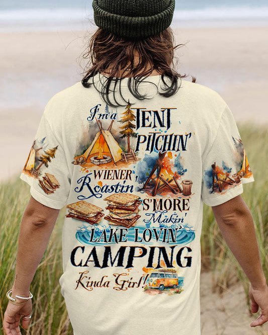 Maxcorners Camping Kinda Girl All Over Print LM2101