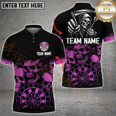 Maxcorners Reaper Darts Team Jersey Multicolor Customized Name, Team Name 3D Shirts