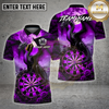Maxcorners Dart Shirt Dark Dragon Blood Moon Dartboard Design Multioptions Personalized Name, Team Name 3D Shirt (4 Colors)