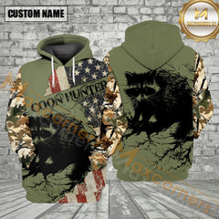 Maxcorners America Coon Hunting All Over Print Shirt
 Best Gift For Hunter
