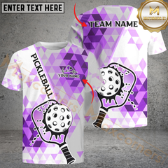 Maxcorners Pickleball Classic Style Multicolor Customized Name, Team Name 3D Shirts