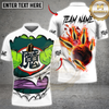 Maxcorners Bowling Green Monster Rip Flame Strike Multicolor Customized Name, Team Name 3D Shirts