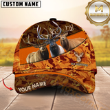 Maxcorners Hunting 3D Camo Pattern Personalized Hat Printed | Orange