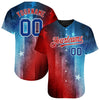 Maxcorners Custom Black Camo USA Flag-City Cream Premium Baseball Jersey LM0210