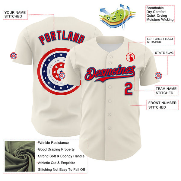 Maxcorners Custom Black Fire Red-Royal 3D Patriotic American Flag And Muscle Car Premium Baseball Jersey LM0210