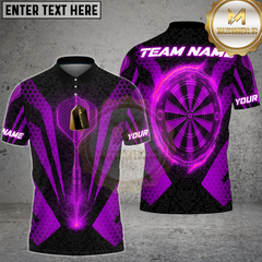 Maxcorners Dart Shirt Neon Energy Jersey Multioptions Personalized Name, Team Name Unisex 3D Shirt (4 Colors)