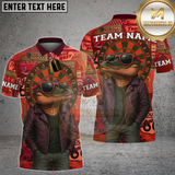 Maxcorners Dart Shirt Western Crocodile Retro Sunglasses Style Design Multioptions Personalized Name, Team Name Unisex 3D Shirt (4 Colors)