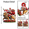 Maxcorners Custom Name England Christmas Ornament, England Lover Christmas Gift 2D Flat LM2111