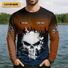 Maxcorners Fishing Saved Me From Being A Pornstar Hexagon Pattern SPF Shirt, Funny Fishing Shirt, Gift For Fisherman