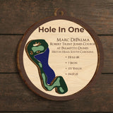 Maxcorners Hole In One Multilayer Wood Ornament, Golf Christmas Ornaments, Christmas Golf Gift, Golf Gifts For Men
