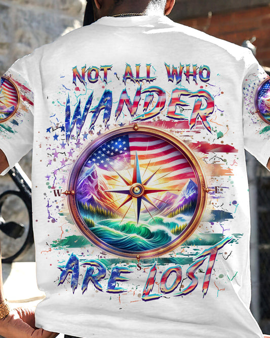 Maxcorners Not All Who Wander Are Lost All Over Print LM2101