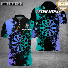Maxcorners Dart Shirt Splash Board Style Multioptions Personalized Name, Team Name Unisex 3D Shirt (4 Colors)