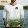 Maxcorners You'll Never Catch Me, Fishing UPF Shirts, SPF Long Sleeve Shirts, Funny Fishing Shirt, Fishing Shirts For Men
