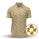 Maxcorners Poodle Golf Shirts For Dog Loving Golfers, Poodle Pattern Golf Shirt, Golf Gift For Golfers