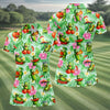 Maxcorners Funny Pickle Tomato Chili Tropical Hawaiian Golf Shirt, Golf Polo For Women, Printed Golf Shirt LM1507