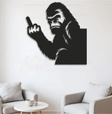 Maxcorners Funny Bigfoot Metal Sign WITH LED/WITHOUT LED - Hilarious Bigfoot Yard Decor, Rustic Outdoor Gag Gift for Man Cave LM0110