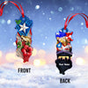 Maxcorners Custom Name Puerto Rico Ornament, Gift for Puerto Rico Lover 2D Flat LM2111