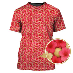 Maxcorners Azalea Golf Shirt, Pattern Golf Shirt, Golf Gift For Golfers