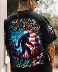 Maxcorners Not All Who Wander Are Lost Bigfoot All Over Print LM1601