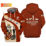 Poker T Shirt, Evolution of a Poker Player Tee Custom Funny Shark & Donkey Design