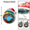 Maxcorners Custom Name Handball Ornament, Handball Lover Christmas Gift 2D Flat LM2111
