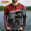 Maxcorners As Long As She Swallows Funny Fishing Shirt, SPF Shirt For Men, Gift For Fisherman, Men's Fishing Shirt