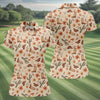 Maxcorners Colorful Western Cowboy Boots Pattern Hawaiian Golf Shirt, Ladies Golf Shirt, Women’s Golf Apparel (Copy) LM1507
